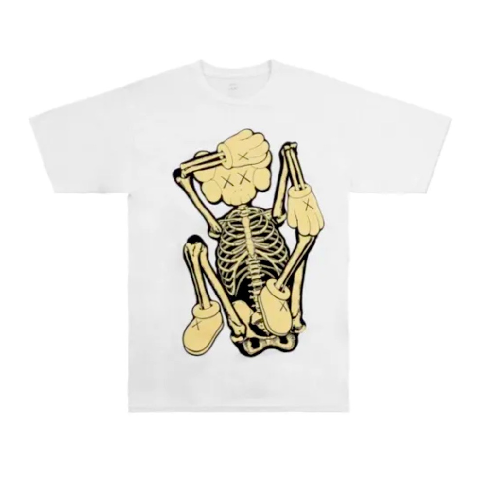 KAWS x New Fiction Skeleton Bone - T-Shirt Medium